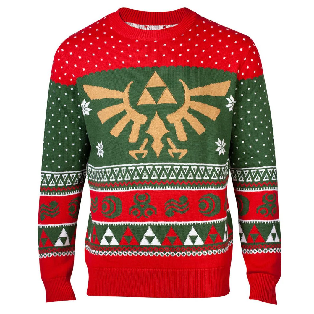 The Legend of Zelda Xmas in Hyrule Knitted Christmas Jumper / Sweater - Image 5