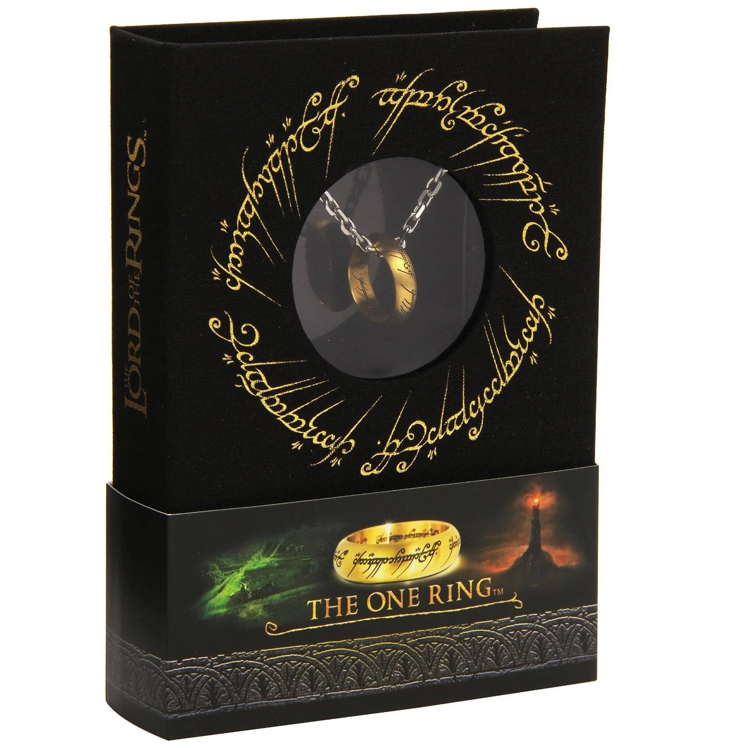 The Lord of the Rings One Ring and Chain (Stainless Steel) - Image 3