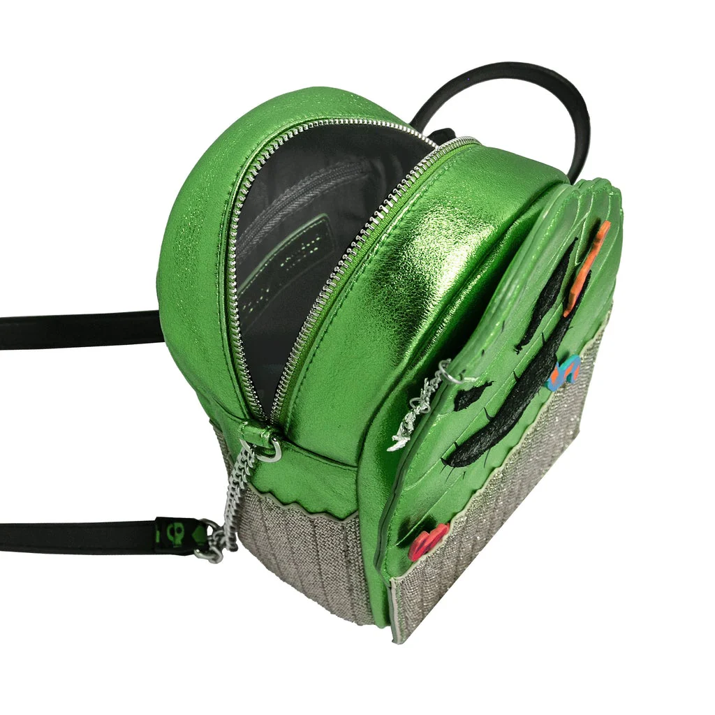 Danielle Nicole The Nightmare Before Christmas Oogie Boogie Cupcake Crossbody Bag - Image 5