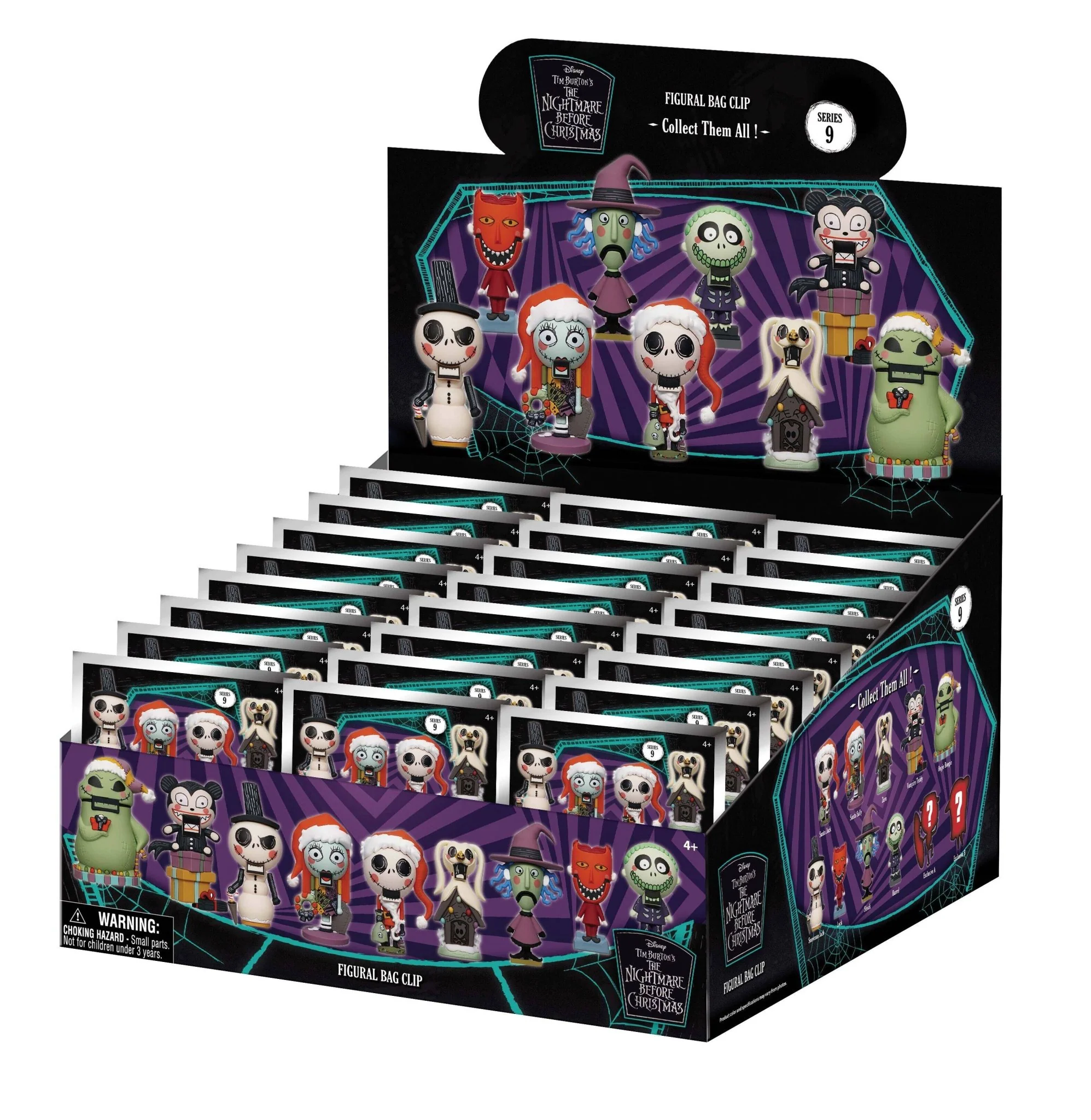 The Nightmare Before Christmas Series 9 Blind Bag Mystery Bag Clip - Image 2