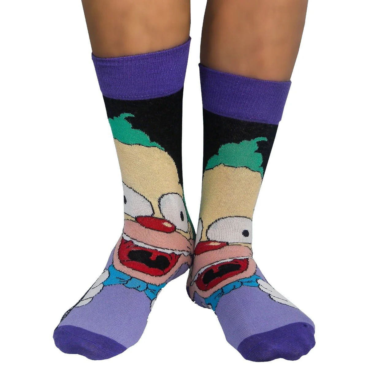The Simpsons Krusty the Clown 2 Pair Socks
