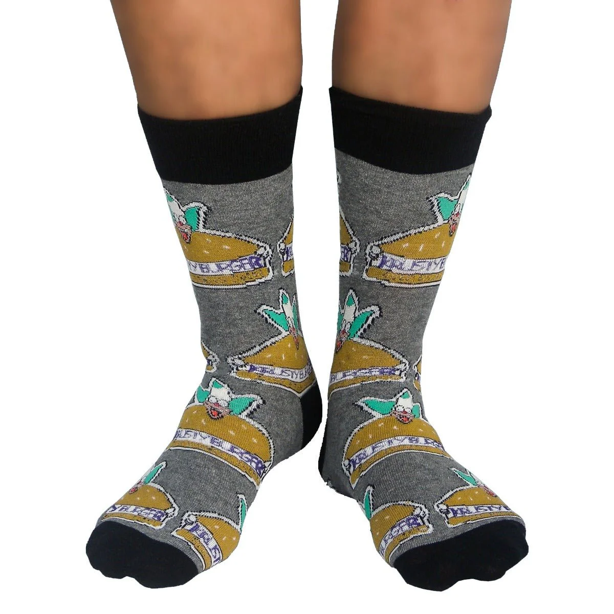 The Simpsons Krusty the Clown 2 Pair Socks - Image 3
