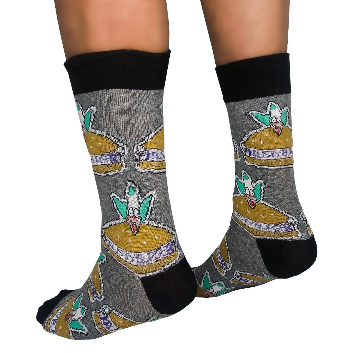 The Simpsons Krusty the Clown 2 Pair Socks - Image 4
