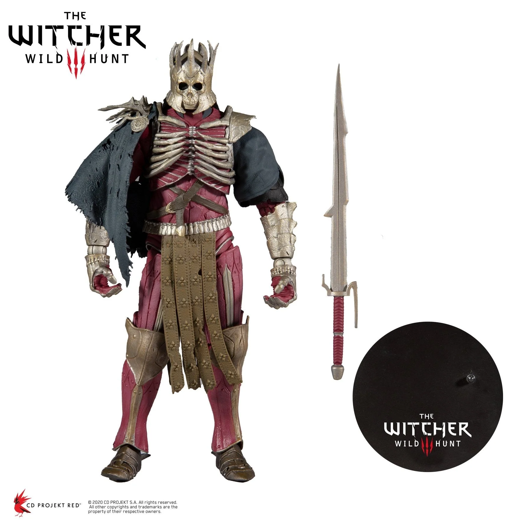 The Witcher Eredin 7" Action Figure - Image 4