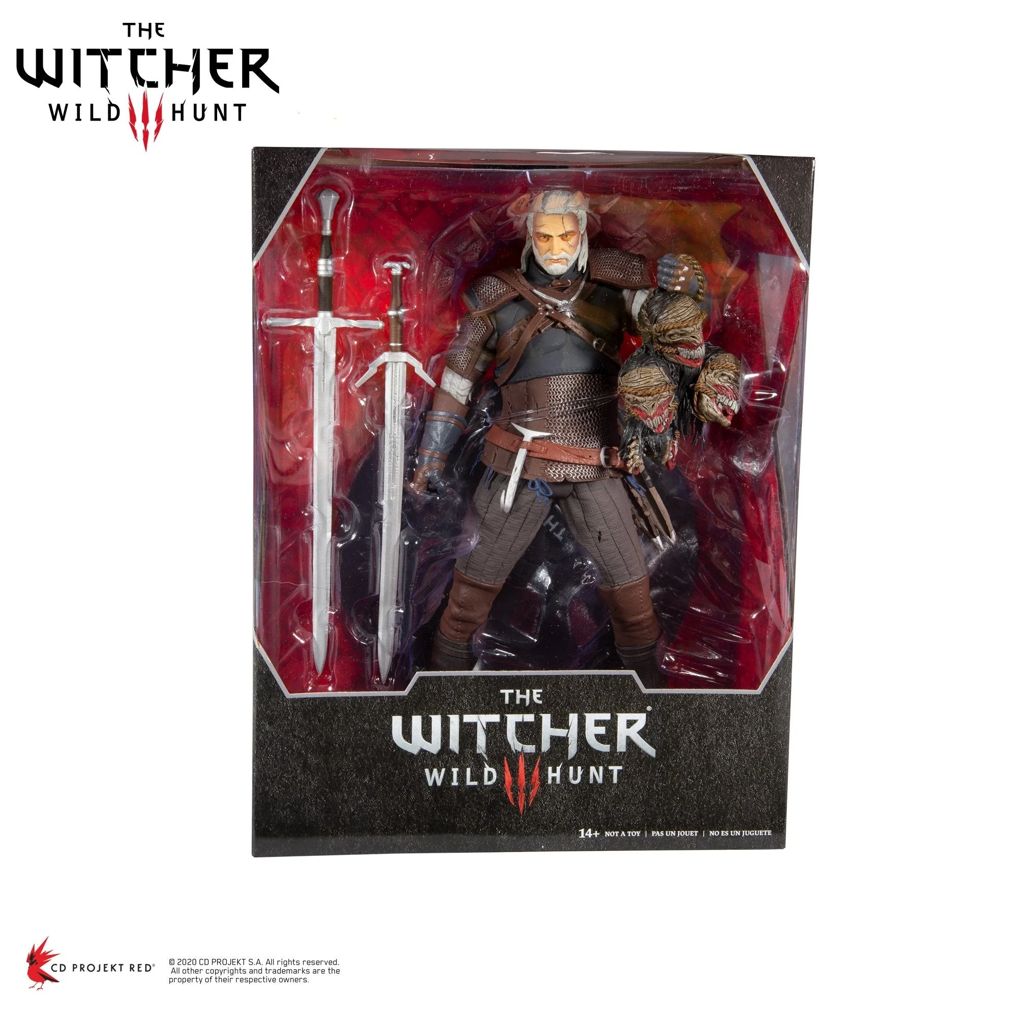 The Witcher Geralt of Rivia 12" Action Figure - Image 4
