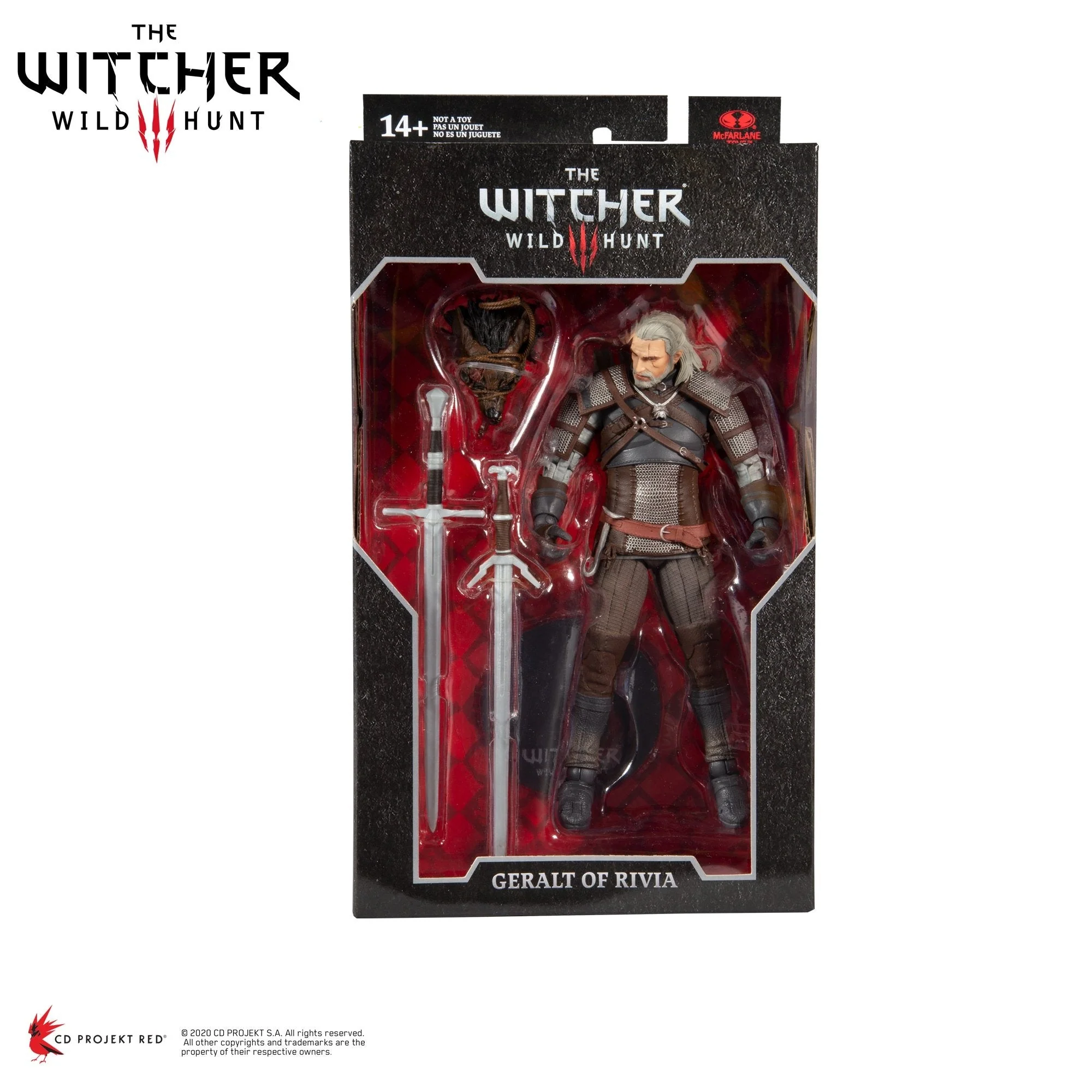 The Witcher Geralt of Rivia 7" Action Figure - Image 4