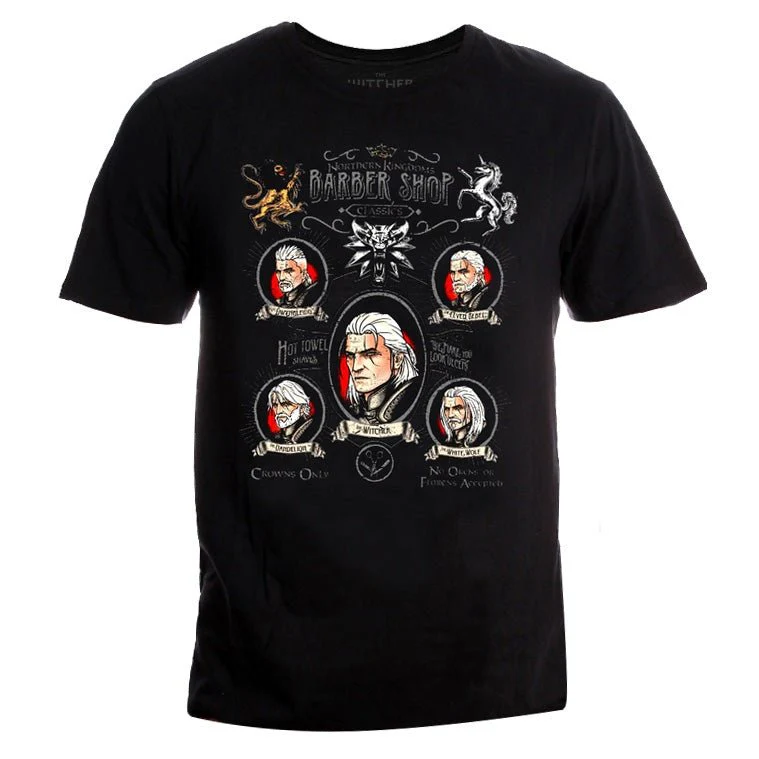 The Witcher Shave and a Haircut T-Shirt