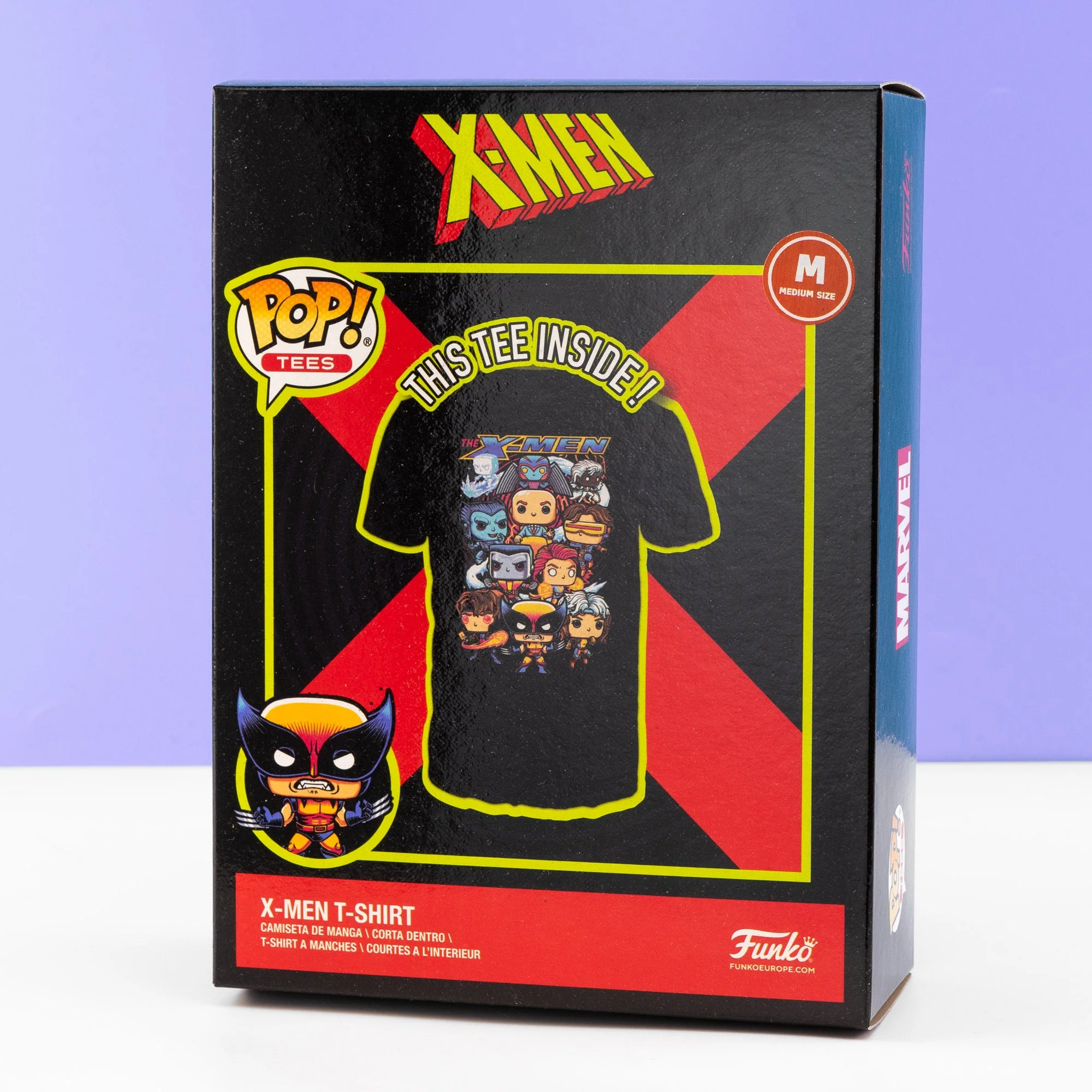 Marvel The X-Men Character Group Funko Boxed Tee - Image 2