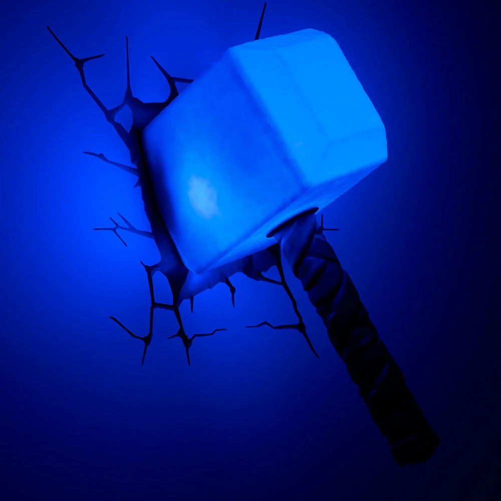 Thor Hammer 3D Night Light - Image 2