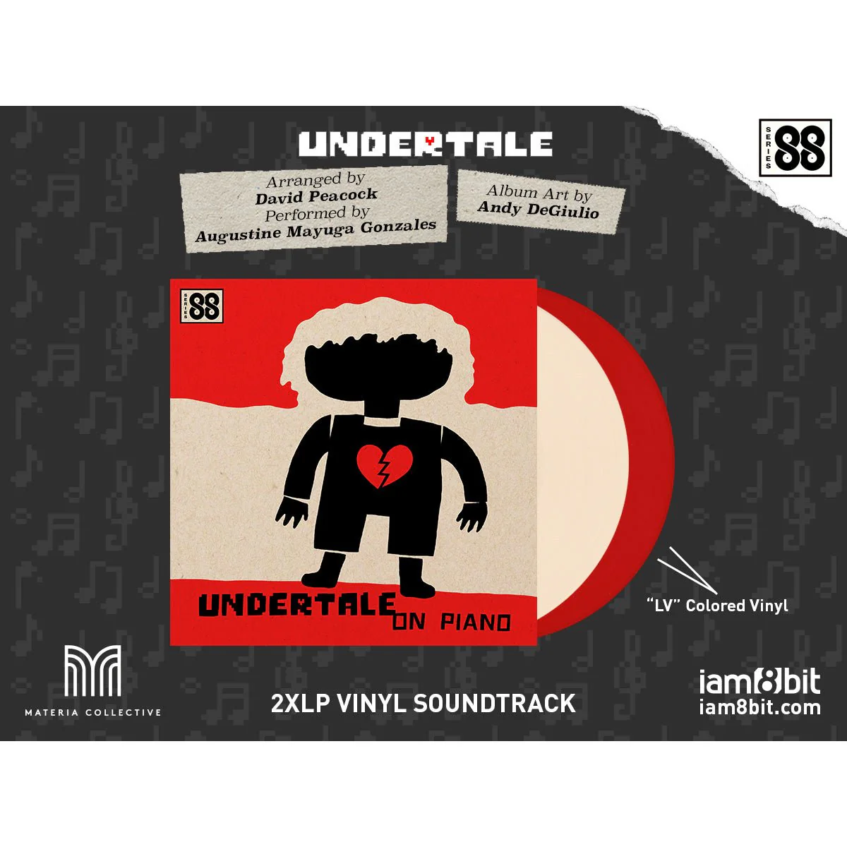 Undertale on Piano Vinyl Soundtrack (Double LP) - Image 2