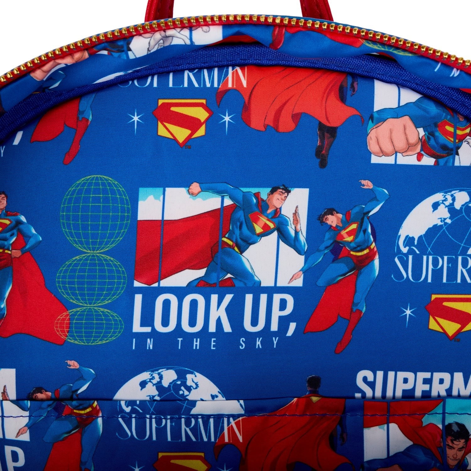 Loungefly x Superman Full-Size Backpack - Image 6