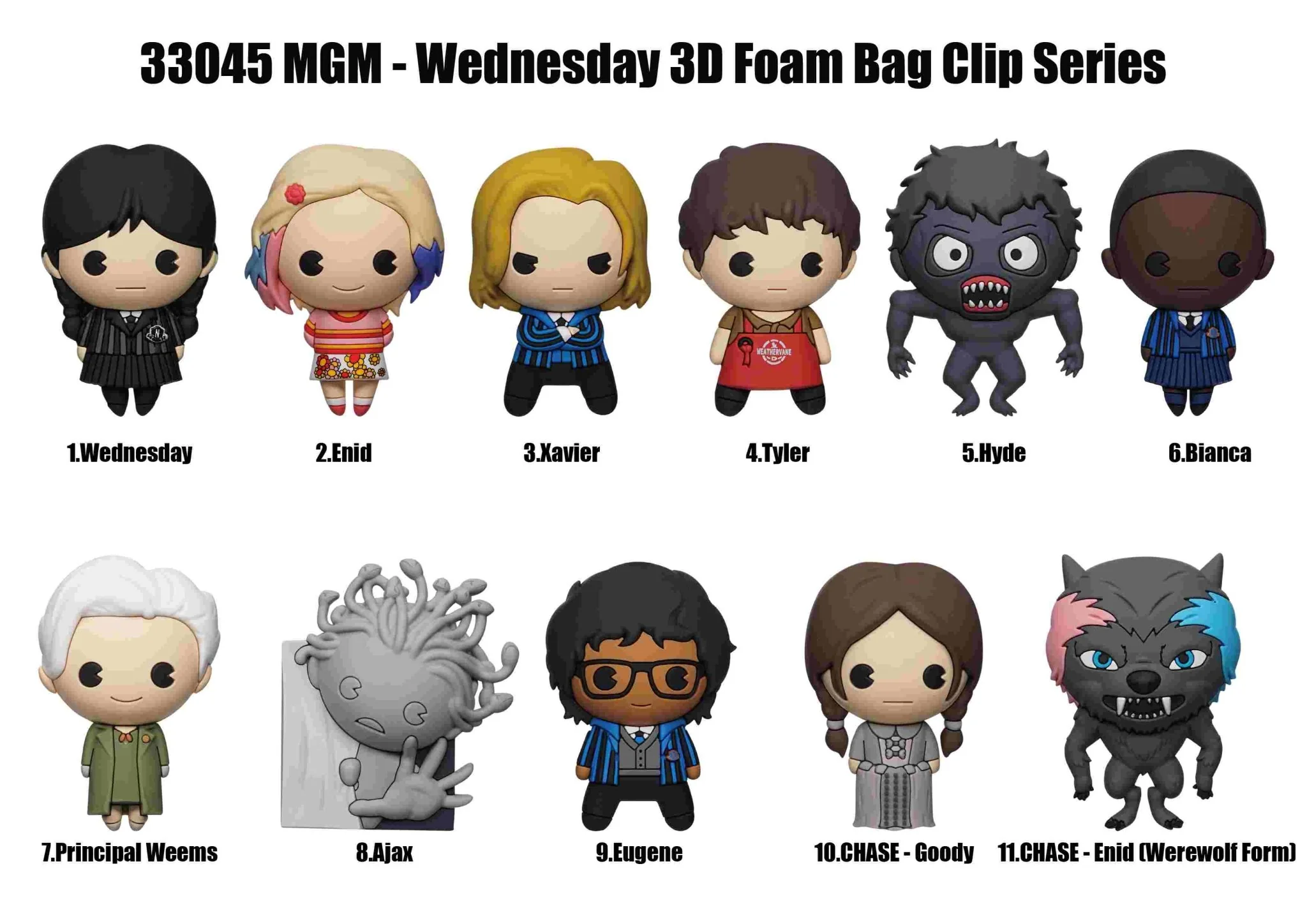 Wednesday Series 1 Blind Bag Mystery Bag Clip - Image 2