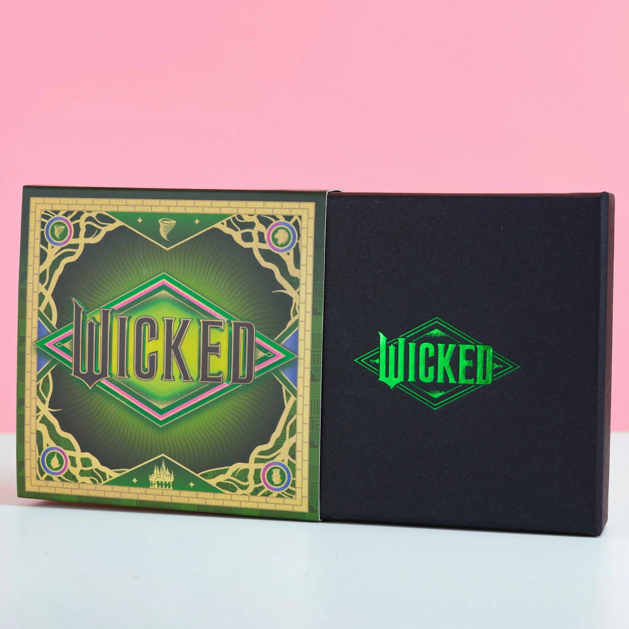 Wicked: For Good Poppy and Yellow Brick Road Gold Plated Sterling Silver Slider Charm - Image 4