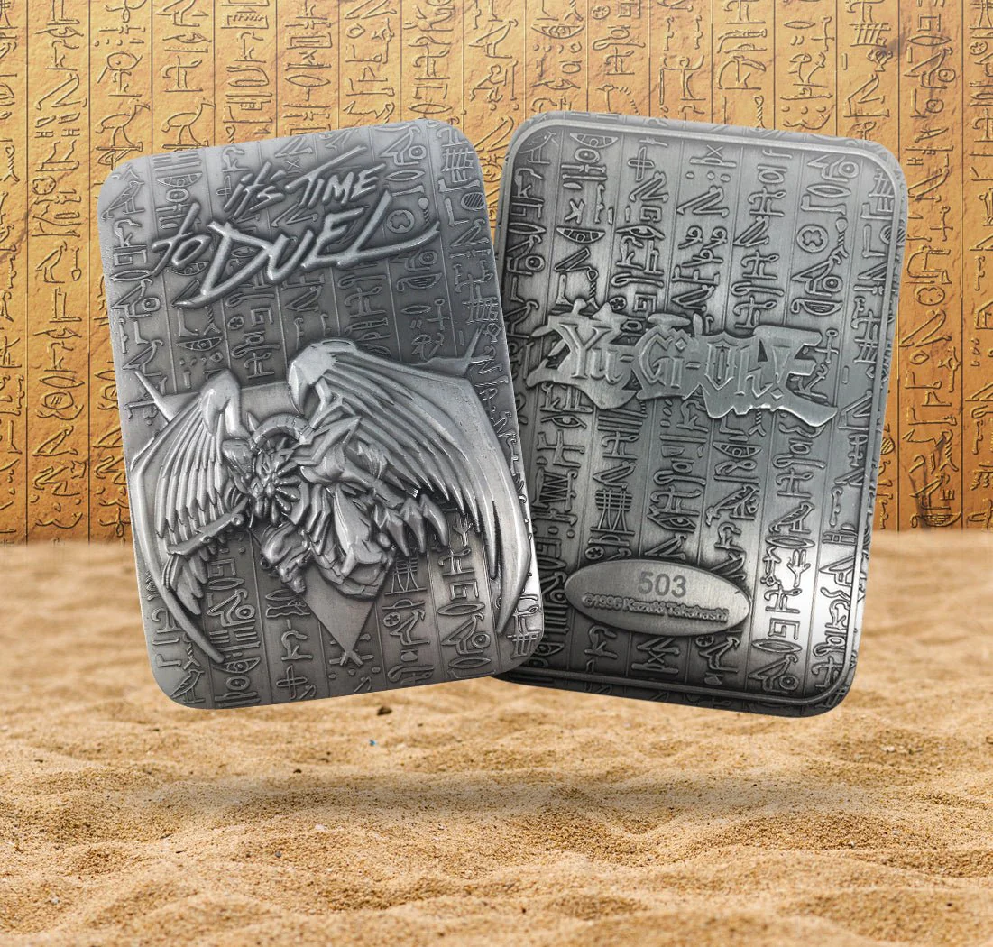 Yu-Gi-Oh! Limited Edition God Monster Metal Card - The Winged Dragon of Ra - Image 2